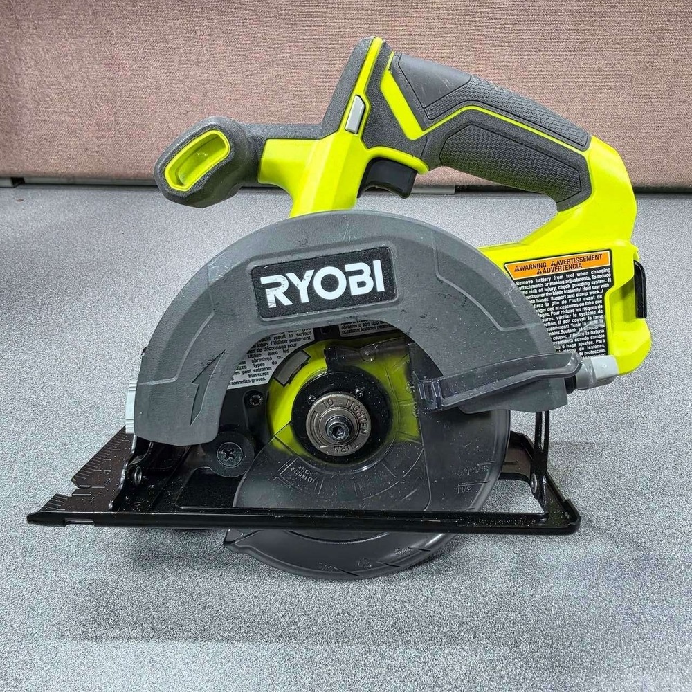Ryobi Circular Saw 5-1/2" Green Excellent PCL500 18V ONE+ Cordless